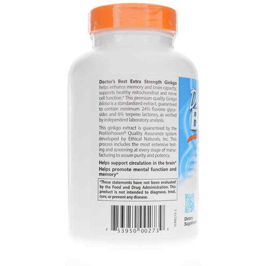 Extra Strength Ginkgo 120 Mg, DRB